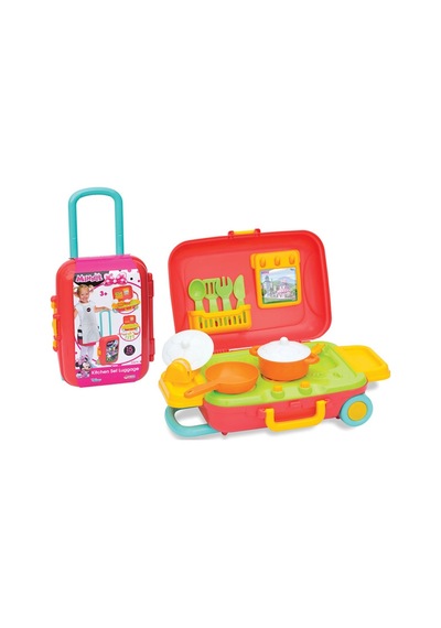 Dede Oyuncak Minnie Mouse Mutfak Set Bavulum 03479