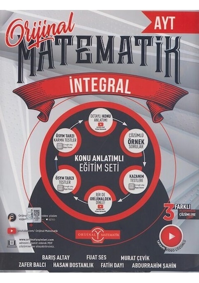 Orijinal Yayınları Ayt İntegral Konu Anlatım