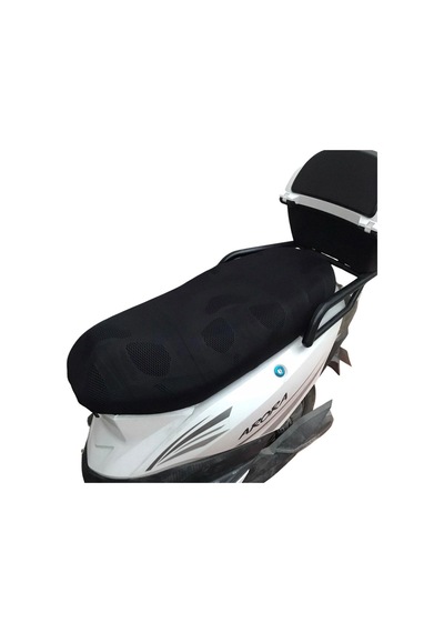 Piaggio Mp3 250 Delikli Motosiklet Sele Kılıfı Fileli Siyah
