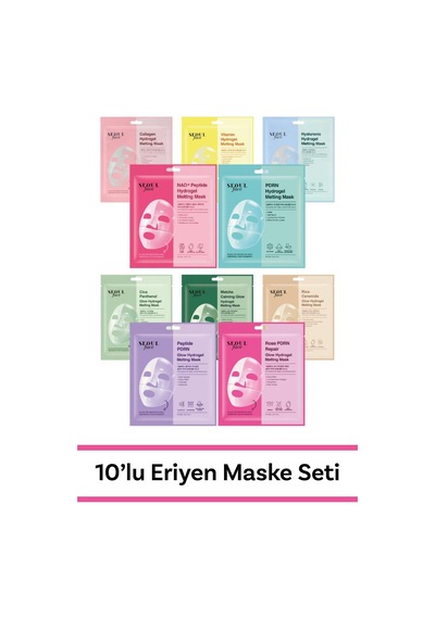 Dermal 10lu Karma Eriyen Maske Set Eriyen Melting Kore Maske Seti