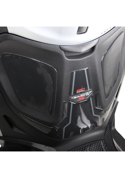 GP Kompozit  Piaggio Beverly 400 S 2021-2023 Uyumlu Tank Pad Seti Karbon