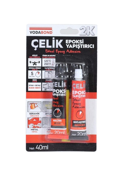 Epoksi Reçine Plastik Çelik 500 G Bronz Parçaların Onarımı Diğer
