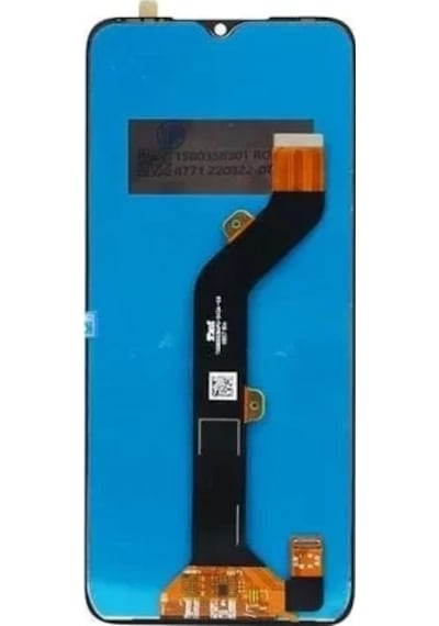 Infinix Uyumlu Hot 10i Lcd Ekran Siyah Çıtasız