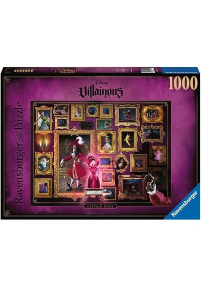 Villainous Captain Hook Yapboz, 1000 Parça