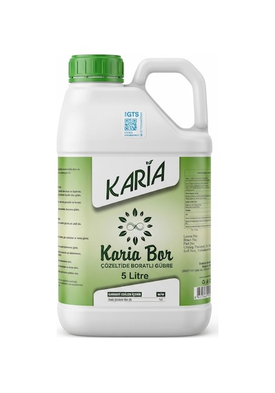 Karia Bor Çözeltide Boratlı Gübre 5 L