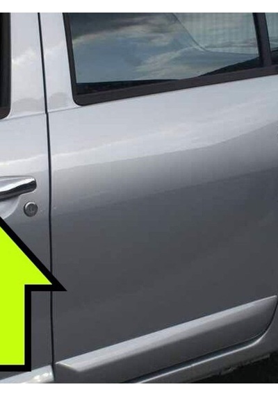 Dacia Sandero 2008-2012 Model Arası Krom Kapı Kolu 4 Kapı Paslanmaz Çelik