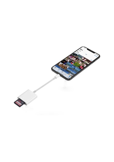 Winex 2in1 Lightning to SD / TF Kart Okuyucu Dönüştürücü Adaptör