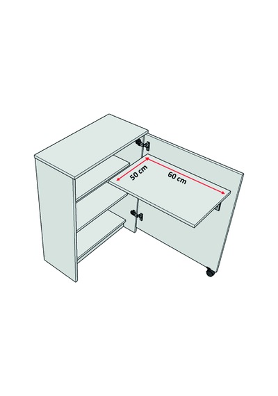 Asra Trend Mutfak Kiler Dolabı MD003 %100 MDF Katlanır Masa Hazırlık Tezgahı Safir Meşe Asra Trend Mutfak Kiler Dolabı MD003 %100 MDF Katlanır Masa Hazırlık Tezgahı Safir Meşe
