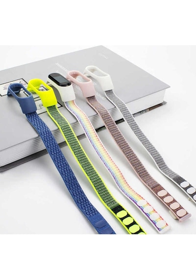 Xiaomi Mi Band 3 Uyumlu Krd-03 Hasır Kordon-no24