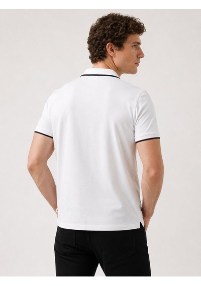 LOFT Regular Fit Erkek Polo K.kol Lf2042872 Q1.v1 Beyaz