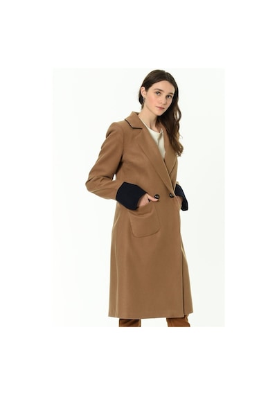 Z6640 Dewberry Bayan Palto-Camel