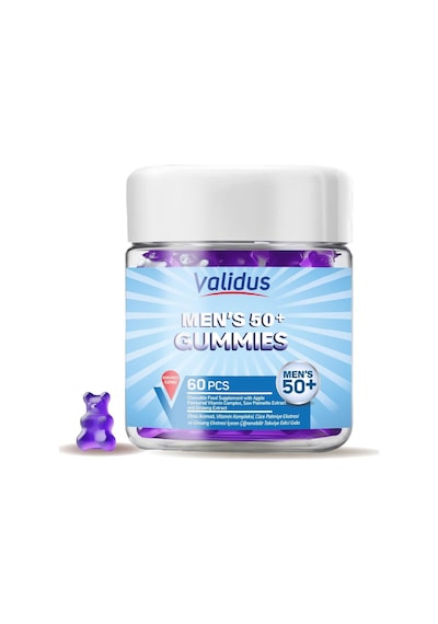 Validus Men's 50+ 60 Gummies