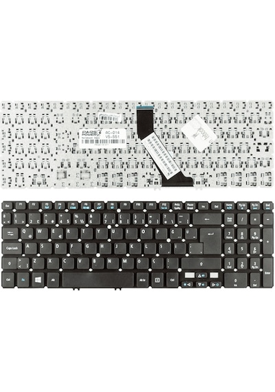 Acer Uyumlu Aspire V5-551G Notebook Klavye (Siyah TR) (Pars Power) 174852