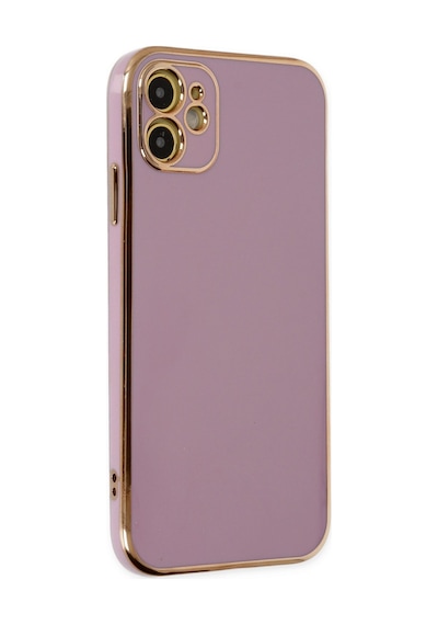 Apple iPhone  Uyumlu,  12 Kılıf Volet Silikon - Mor