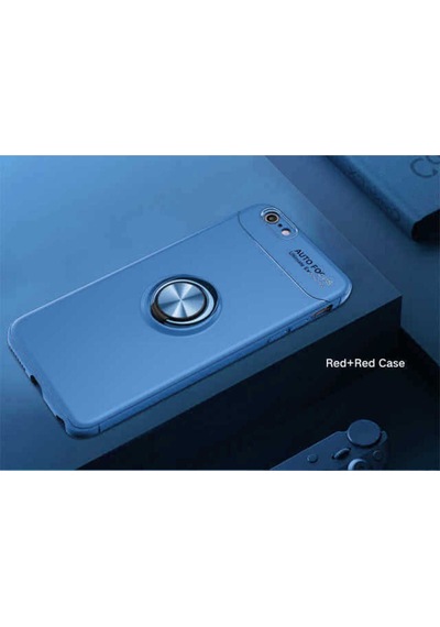 Apple Uyumlu iPhone 6 Kılıf Zore Ravel Silikon Kapak Mavi