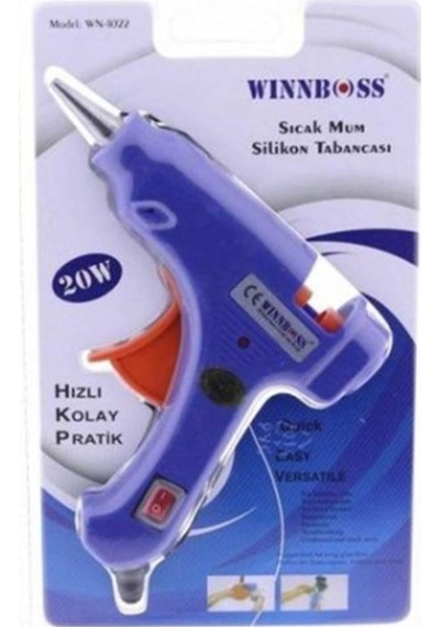 Wınnboss Küçük Sıcak Silikon Tabancası 20 Watt