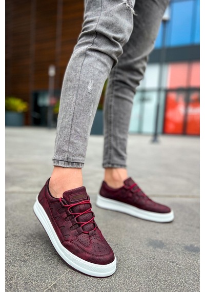 Ch040 Cbt C-rey Erkek Ayakkabı Bordo Bordo