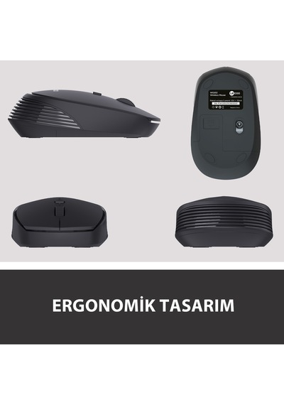 Lecoo Ws202 Kablosuz 1200dpı 4 Tuşlu Optik Mouse Ws202