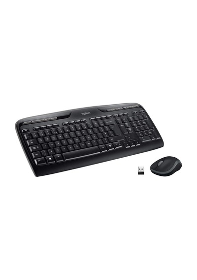Logitech Mk330 Kablosuz Klavye Mouse Set Siyah 920-003988 Lazer