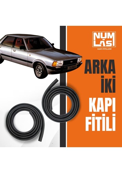 Ford Taunus Arka Iki Kapı Fitili-a Kalite-numlas-nm3796