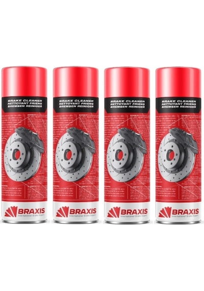Oto Motto Braxis Fren Balata Spreyi Braxis 500 Ml 4 Adet