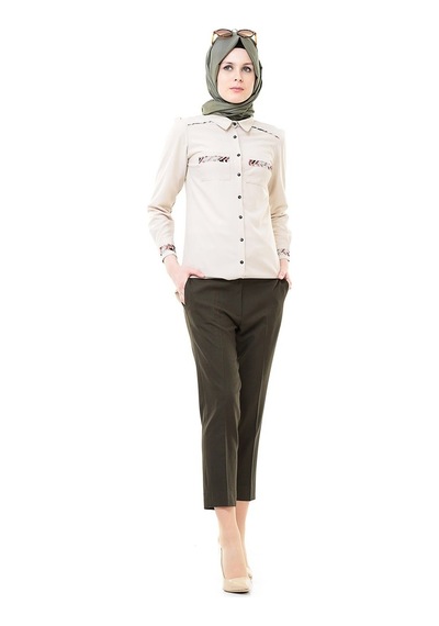Soralline Kadın Pantalon 1682 Siyah