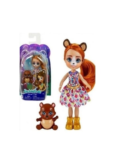 Enchantimals Ana Karakter Bebekler - Biloxi Bear HTP81