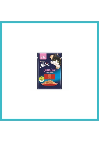 Felix Pouch Junior Sığır Etli Yavru Kedi Konservesi 85 Gr Dfnbez