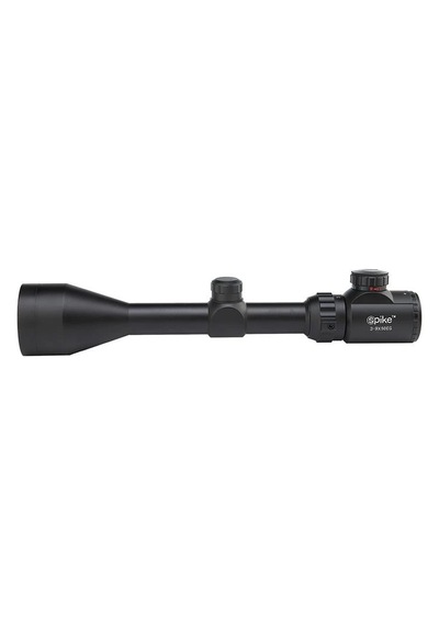 3-9x50 Zoomlu Dürbünü Kırmızı, Yeşil Işık Çelik Gövde Açık Gri