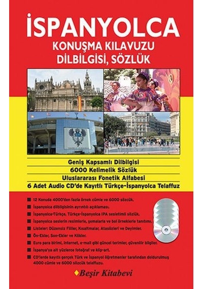 İspanyolca Konuşma Kılavuzu Dilbilgisi Sözlük - Metin Yurtbaşı - Beşir Kitabevi