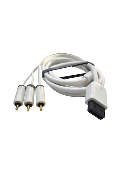 Wii Composite Kablo Wii Av Video Rca Ses Ve Görüntü Kablo Ttaf 99001