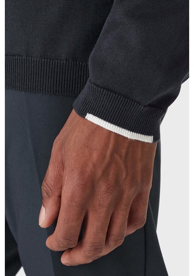 Boss Erkek Polo Yaka Kazak 50551688 402 Lacivert Lacivert