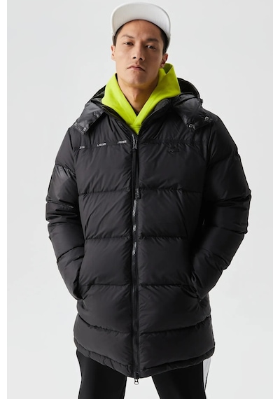 Lacoste Down Fill Water Resistant Jacket Black Kaz Tüyü Çıkarılabilir Kapüşonlu Suya Dayanıklı Erkek Mont Siyah Lacoste Down Fill Water Resistant Jacket Black Kaz Tüyü Çıkarılabilir Kapüşonlu Suya Dayanıklı Erkek Mont Siyah