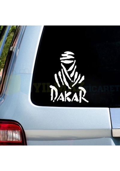 Dakar Off Road Cam Yan Kapı Oto Sticker Araba Yapıştırma Etiket