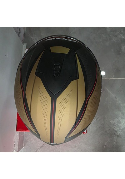Kapalı Kask Axxıs Mat Gold Siyah M