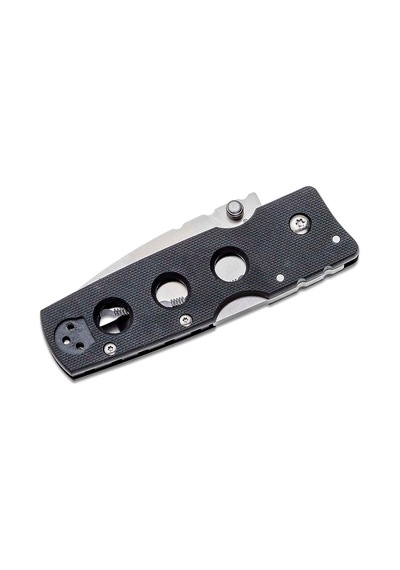 Cold Steel Hold Outııı Serrated Kamp Çakı (Medium) Gümüş - Siyah