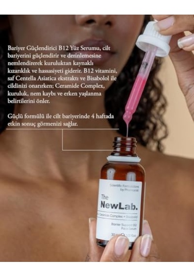 Bariyer Güçlendirici &amp Amp Onarıcı B12 Yüz Serumu Cerakarın Bölgesi Complex + Bisabolol 30 Ml