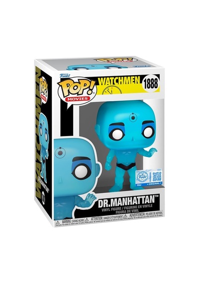 Pop Dr. Manhattan Watchmen Funko Original 1888 Plastik Korumalı