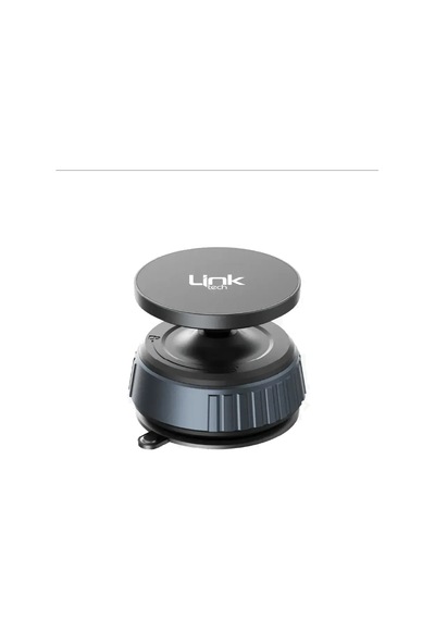 Linktech H736e Vakum Tabanlı Mıknatıslı Telefon Tutucu Siyah