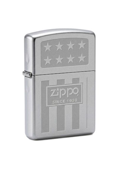 Zippo 1932 Stars Dizayn Çakmak Gri