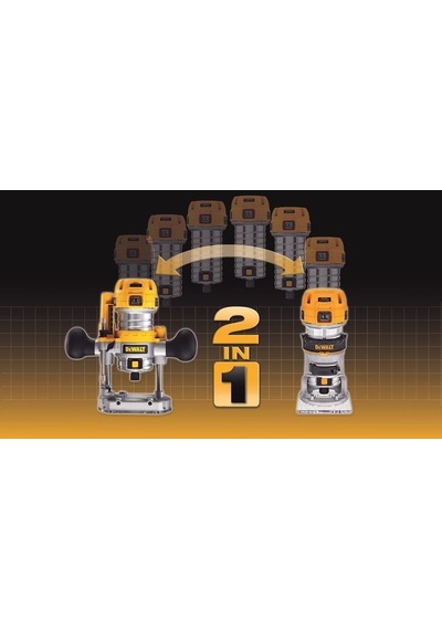 Dewalt D26204K 900 W Profesyonel Dalma ve Sabit Tabanlı El Freze