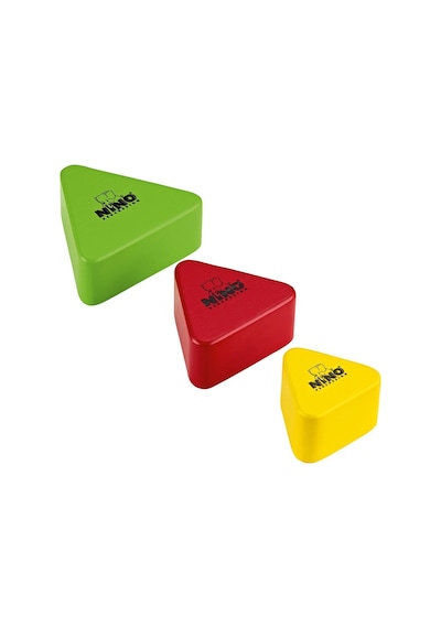 Nino 508mc Wood Shaker Triangular Multi Color