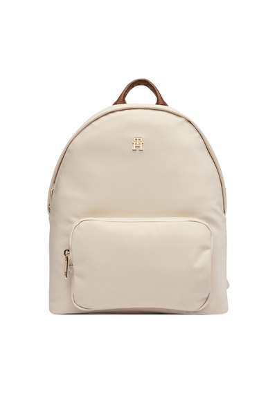 Tommy Hilfiger Kadın Bej Sırt Çantası Aw0aw17939-aeo Krem