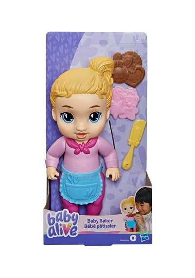 G2983 Baby Alive Fırıncı Bebeğim 10pcs Mixed