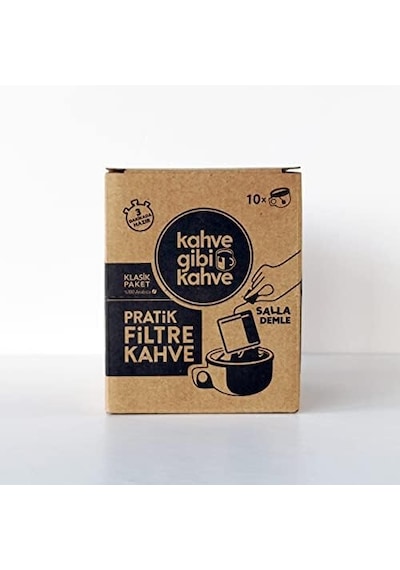 Taptaze Pratik Filtre Kahve Sallama - 10'lu Klasik Paket S