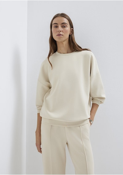 Mavi - Lux Touch Tencel Tm Modal Ekru Sweatshirt 168837-70065 Ekru