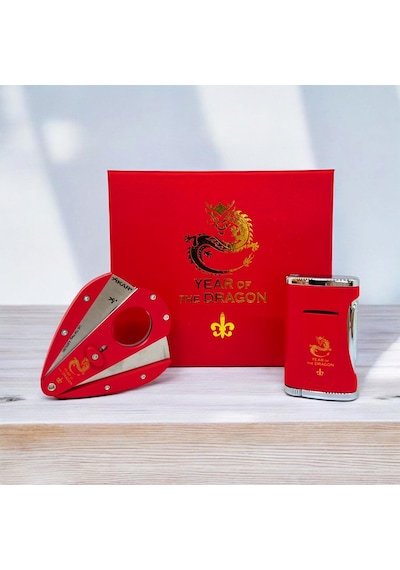 Xikar Year Of The Dragon Limited Puro Çakmağı Ve Kesici Seti