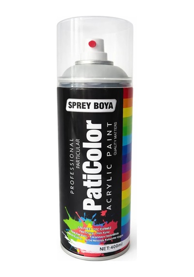 Paticolor 400ml Sprey Boya Ral 9005 Parlak Siyah Pt9005p
