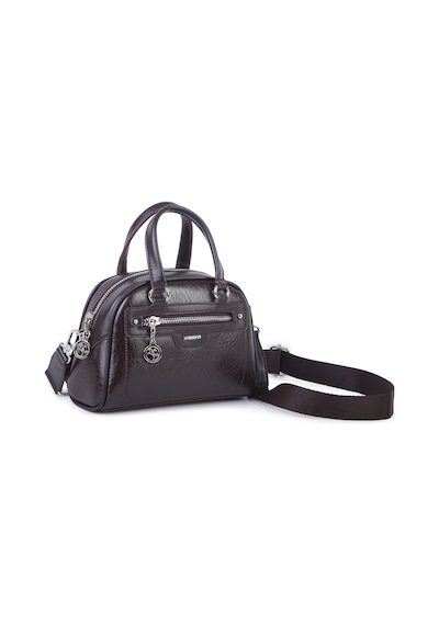 Nas Bag Kadın Mini El Ve Çapraz Çanta Kahve Victoria