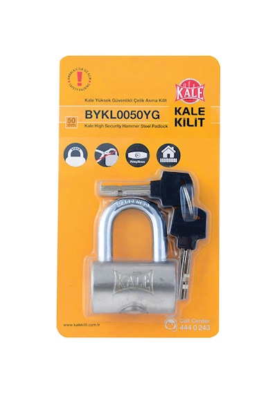Kale Kilit Yüksek Güvenlikli Çelik Asma Kilit